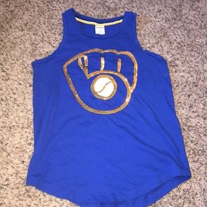 Brewers tank top. Worn only a few times.